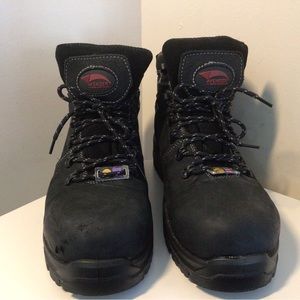 Avenger 7400 Waterproof Carbon Safety Toe Boot Black- Men’s 12